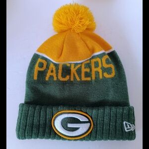 Green Bay Packers Knit Winter Hat Beanie NFL Football New Era One Size